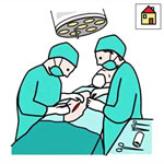 Intervención quirúrgica con ingreso